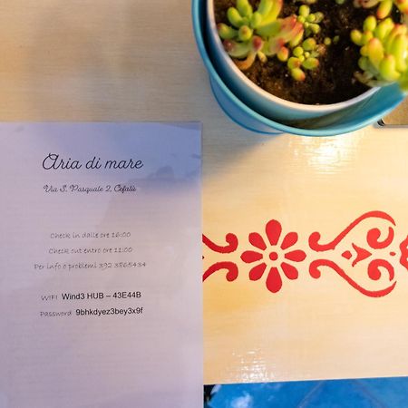 Aria Di Mare Rooms Cefalù Zewnętrze zdjęcie