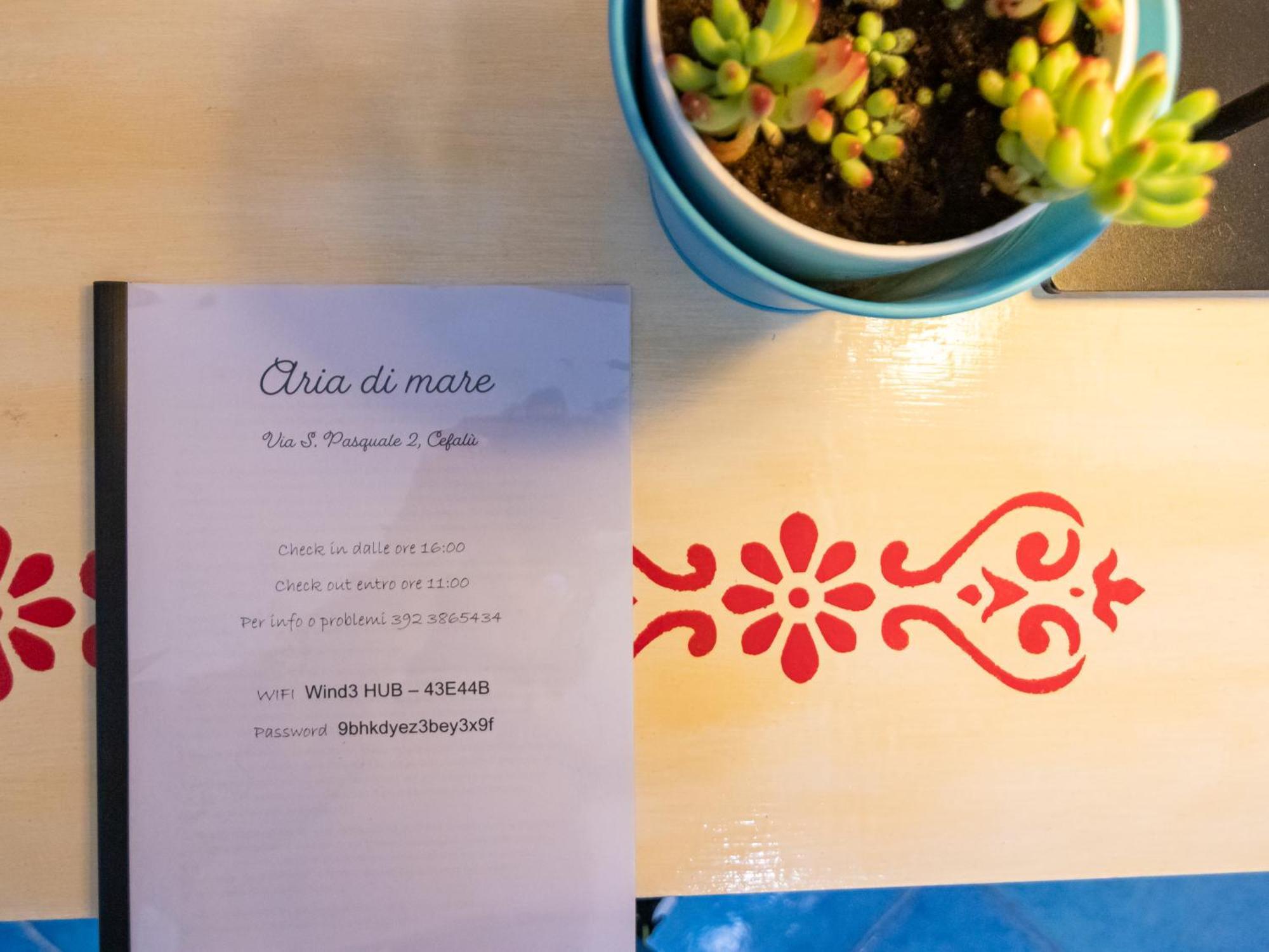 Aria Di Mare Rooms Cefalù Zewnętrze zdjęcie